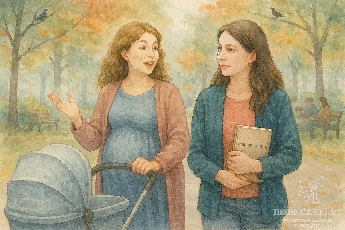Walk & Talk Therapy: психологическая поддержка беременных